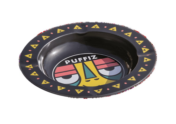 Cinzeiro de Metal Redondo Puffiz