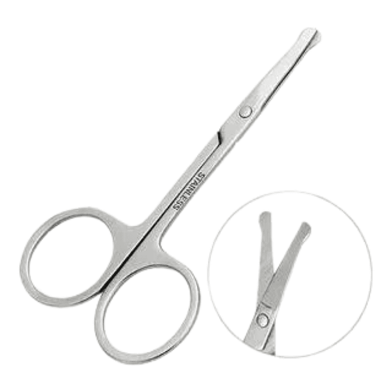 Tesoura Simples Ponta Redonda